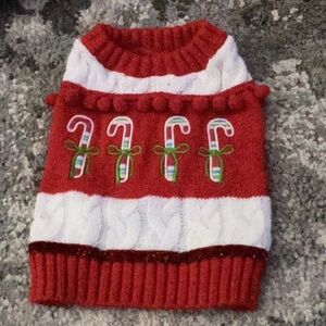 Christmas dog sweater